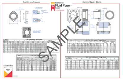 Picture of 2 and 4 Bolt Square Clamp  Poster