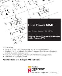 Picture of Fluid Power Math -Searchable Online Viewing Only