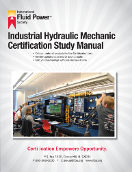 Picture of Industrial Hydraulic Mechanic Study Manual