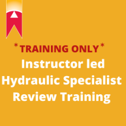 Picture of Instructor Led Hydraulic Specialist Certification Review Training Course | TRAINING ONLY