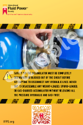 Picture of Accumulator Safety Poster