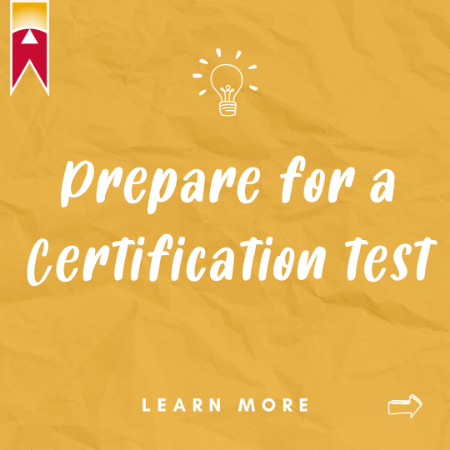 Picture for category Prepare for a Certification Test