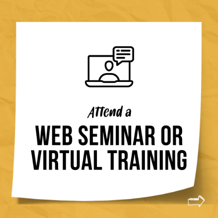 Picture for category Web Seminars & Virtual Training