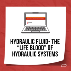 Picture of Hydraulic Fluid- The “Life Blood” Of Hydraulic Systems
