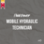 Picture of Mobile Hydraulic Technician