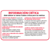 Picture of Spanish Fluid Injection Safety Cards -100 pack 