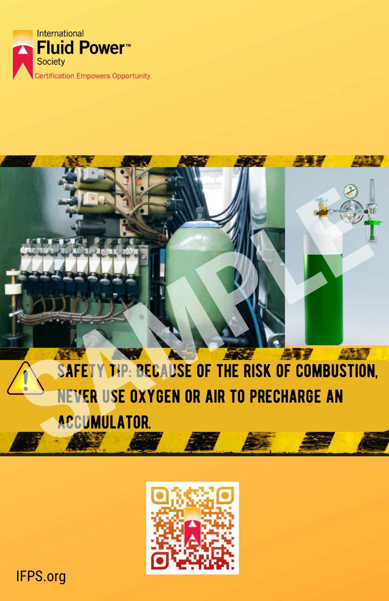 IFPS Risk Of Combustion Safety Poster