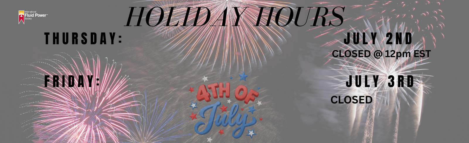 4th of july hours
